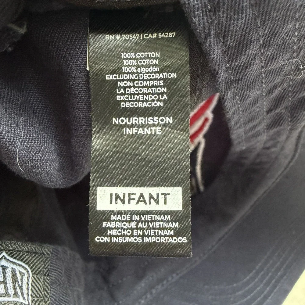 New England Patriots INFANT Baby Youth Kids Hat Cap NFL Football '47 Brand- Blue